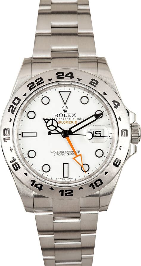 rolex explorer ii 2010|rolex explorer ii size chart.